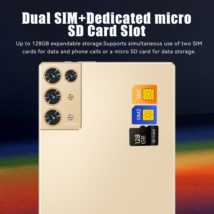 S30 Pro 4G LTE Tablet PC, 10.1 inch, 4GB+64GB, Android 8.1 MTK6755 Octa-core 2.0GHz, Support Dual SIM / WiFi / Bluetooth / GPS(Gold) by buy2fix