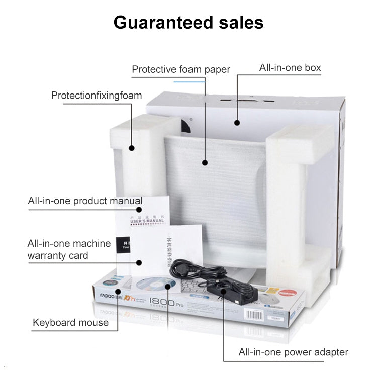 PC-K6 E20 23.8 inch Borderless Business All in One PC, 8GB+256GB Windows 7 Intel i5-3470 Quad Core by buy2fix