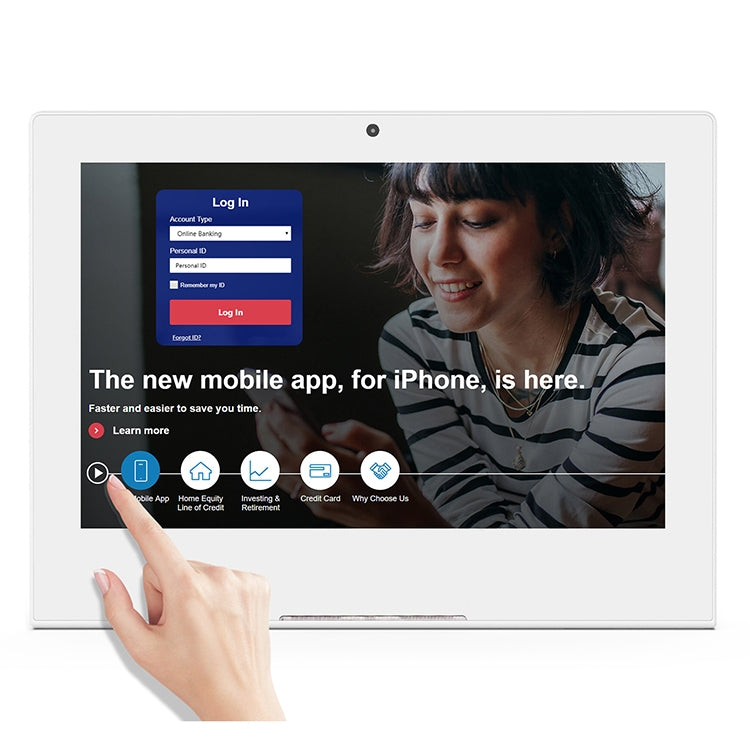 WL1012T 10.1 inch IPS Screen All in One PC, 2GB+16GB, Android 8.1, Quad Core Cortex A17, 1.8G, RK3288, Support RJ45 & Bluetooth & WiFi & TF Card & HDMI (White) by buy2fix