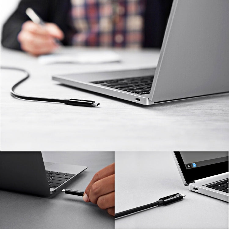 1m USB-C / Type-C Male to USB 3.1 Type-C Male Data & Charging Spring Coiled Cable by buy2fix