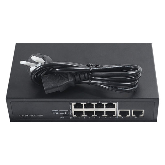 COMFAST CF-SG181P 10 Port Gigabit POE Ethernet Switch 20Gbps Backplane Bandwidth Monitoring by COMFAST