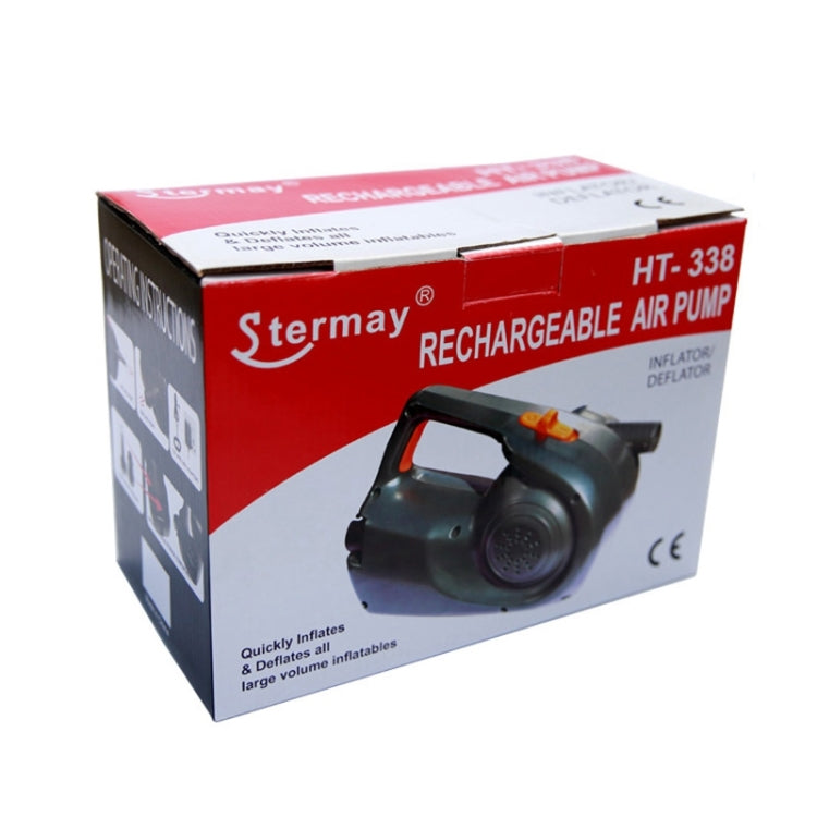 HT-338 Rechargeable Electric Air Pump Inflatable Boat Air Pump, EU Plug by buy2fix