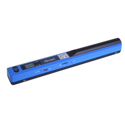 iScan01 Mobile Document Handheld Scanner with LED Display, A4 Contact Image Sensor(Blue) by buy2fix