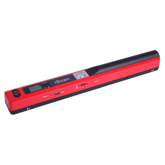 iScan01 Mobile Document Handheld Scanner with LED Display, A4 Contact Image Sensor(Red) by buy2fix