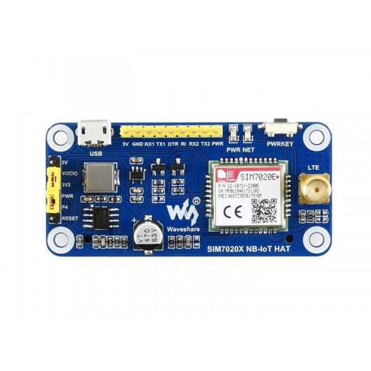 Waveshare NB-IoT HAT for Raspberry Pi, for Europe, Asia, Africa, Australia by Waveshare