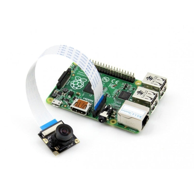 Waveshare RPi Camera (G) Module, Wide Field of View Fisheye Lens by Waveshare