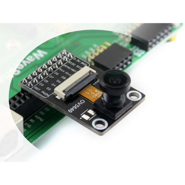 Waveshare OV5640 Camera Board (B), 5 Megapixel (2592x1944), Fisheye Lens Camera Module by Waveshare