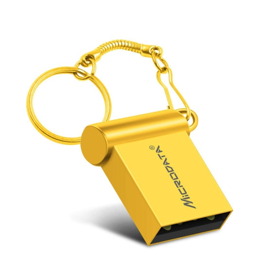 MiCRODATA 16GB USB 2.0 Computer and Car Two-use Mini U Disk (Gold) by MiCRODATA