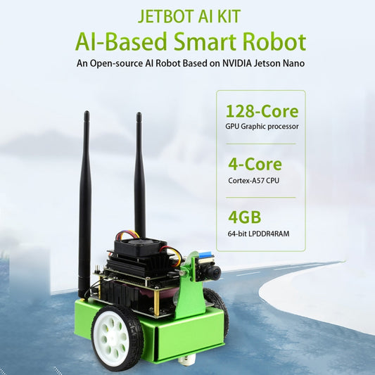 Waveshare JetBot AI Kit Accessories, Add-ons for Jetson Nano to Build JetBot, US Plug by buy2fix