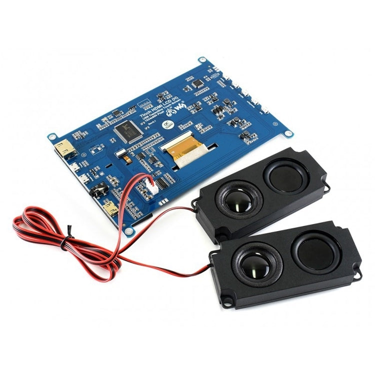 WAVESHARE 7 inch HDMI LCD (H) IPS 1024x600 Capacitive Touch Screen by buy2fix