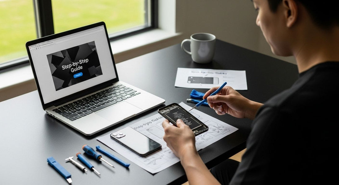 phone battery replacement setup