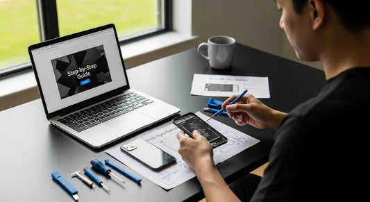 phone battery replacement setup