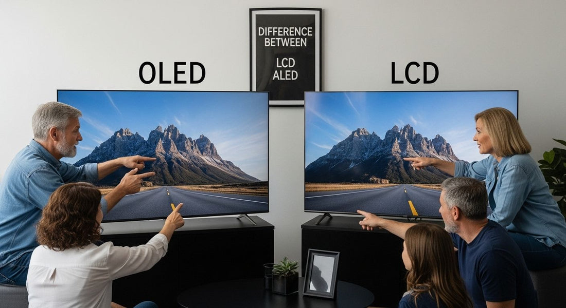 lcd oled display difference