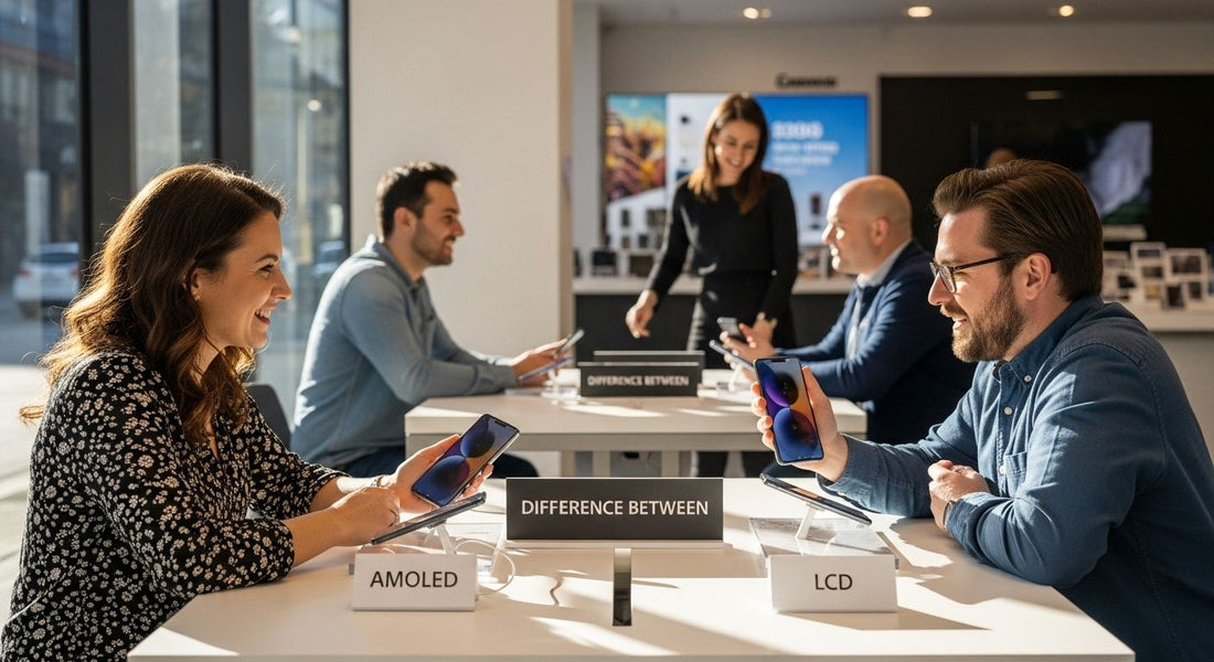 AMOLED LCD displays shopping