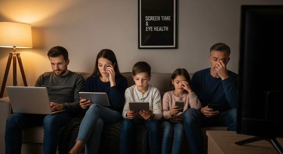 screen time eye health family