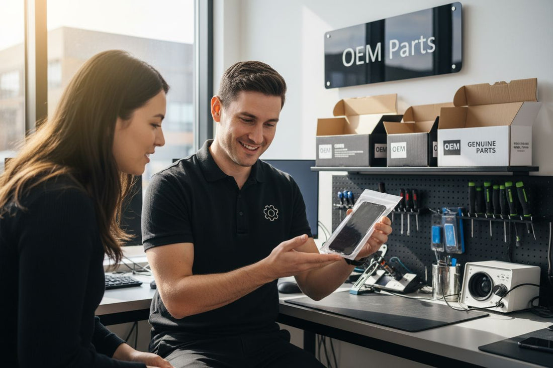 OEM parts repair technician