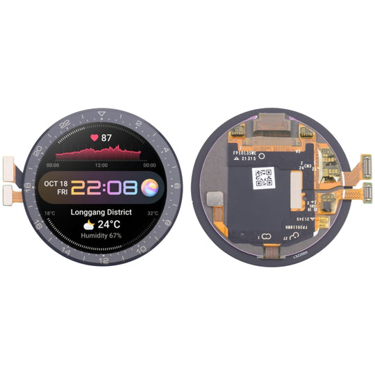 Ensemble complet d'écran LCD et de numériseur d'origine pour Huawei Watch 3 Pro