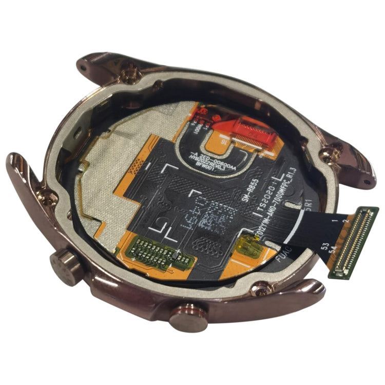LCD Screen and Digitizer Full Assembly With Frame for Samsung Galaxy Watch3 SM-R850/R855(Gold) - LCD Related Parts by buy2fix | Online Shopping UK | buy2fix