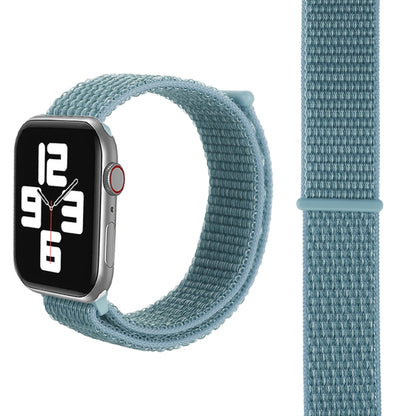 For Apple Watch 46mm / 49mm / 45mm / 44mm Simple Fashion Nylon Watch Band with Magic Stick(Lime Green) by buy2fix