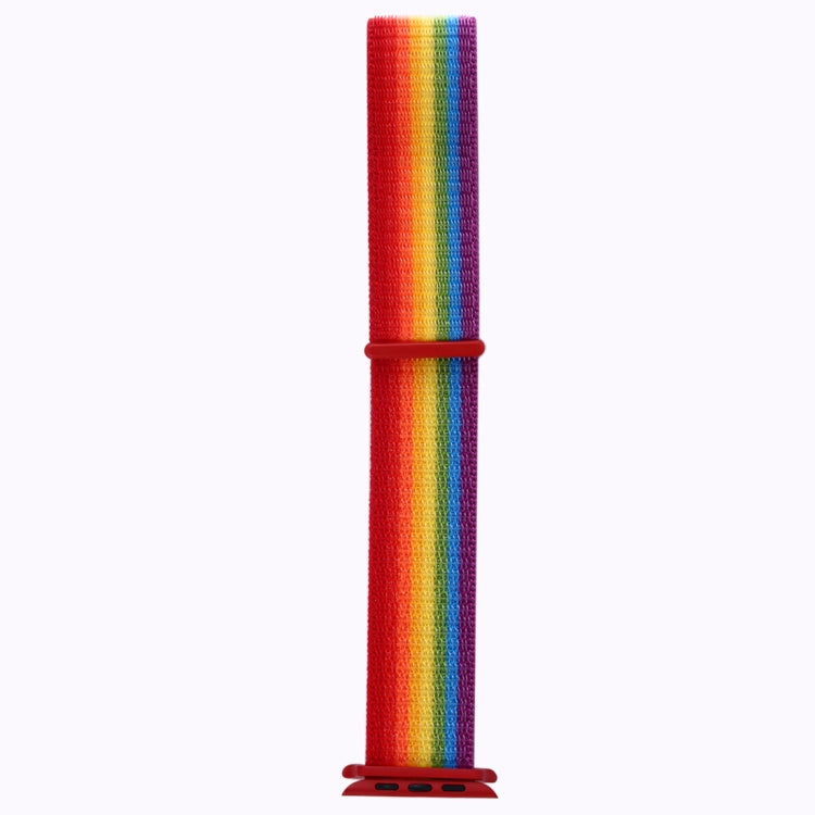 For Apple Watch 42mm / 41mm / 40mm / 38mm Simple Fashion Nylon Watch Band with Magic Stick(Colour) by buy2fix