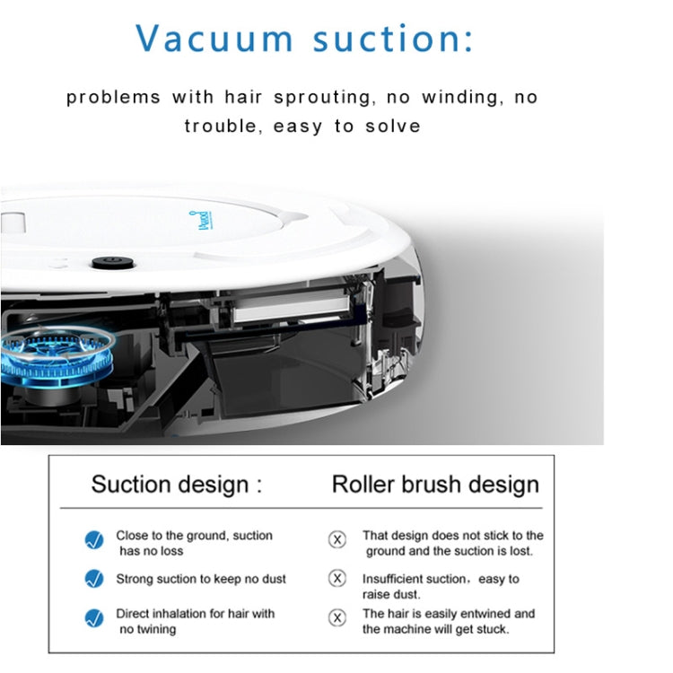1800Pa Large Suction Smart Household Vacuum Cleaner Clean Robot by buy2fix