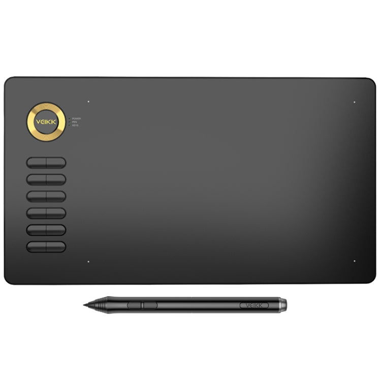 VEIKK A15 10x6 inch 5080 LPI Smart Touch Electronic Graphic Tablet, with Type-C Interface(Gold) -  by VEIKK | Online Shopping UK | buy2fix