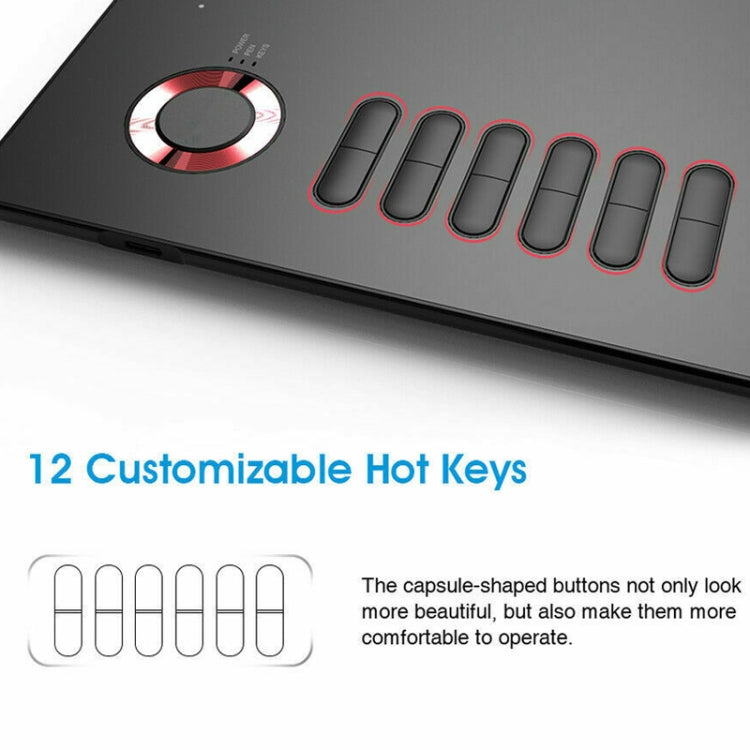 VEIKK A15 10x6 inch 5080 LPI Smart Touch Electronic Graphic Tablet, with Type-C Interface(Gold) -  by VEIKK | Online Shopping UK | buy2fix