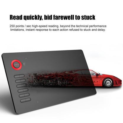 VEIKK A15 10x6 inch 5080 LPI Smart Touch Electronic Graphic Tablet, with Type-C Interface(Gold) -  by VEIKK | Online Shopping UK | buy2fix