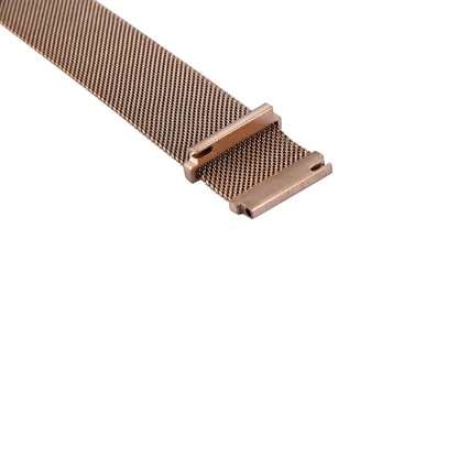 For Samsung Gear S3 Classic Milanese Loop Magnetic Stainless Steel Watchband(Rose Gold) by buy2fix