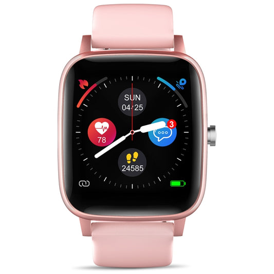 T98 1.4 inch Color Screen Smart Watch, IP67 Waterproof, Support Body Temperature Measurement / Heart Rate Monitoring / Blood Pressure Monitoring / Sedentary Reminder / Calories(Pink) by buy2fix