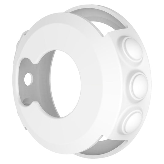 Solid Color Silicone Watch Protective Case for Garmin Fenix 5(White) by ENKAY