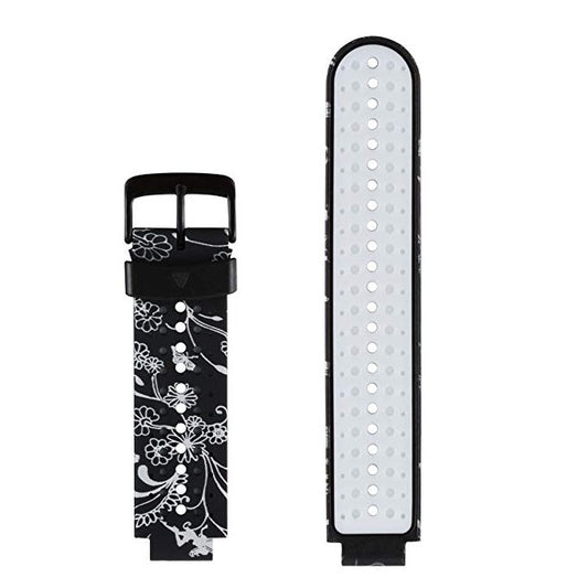 Silicone Sport Watch Band for Garmin Forerunner 235(Black) by buy2fix