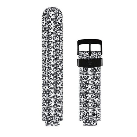 Silicone Sport Watch Band for Garmin Forerunner 235(Grey White) by buy2fix