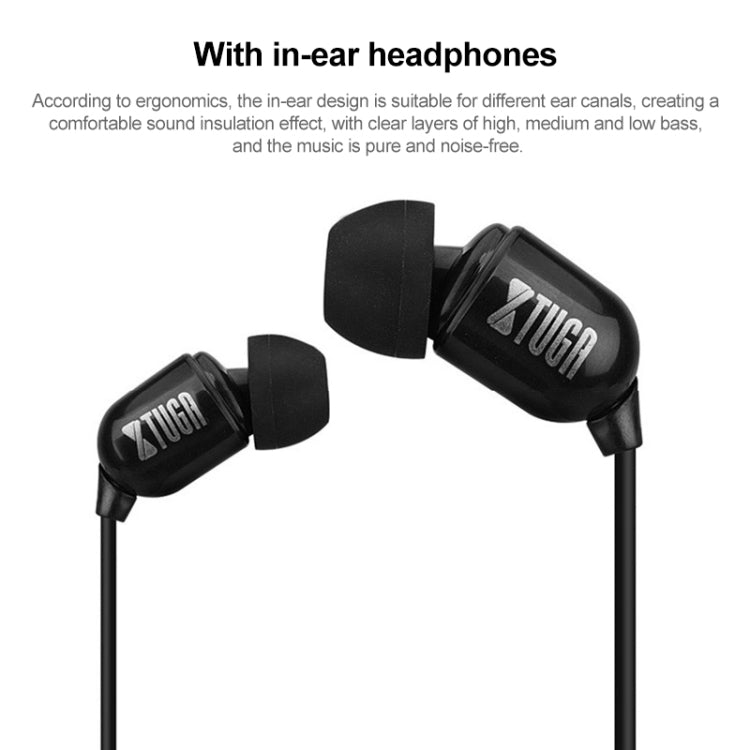 XTUGA IEM1200 Wireless Transmitter 4 Bodypack Stage Singer In-Ear Monitor System (UK Plug) by XTUGA