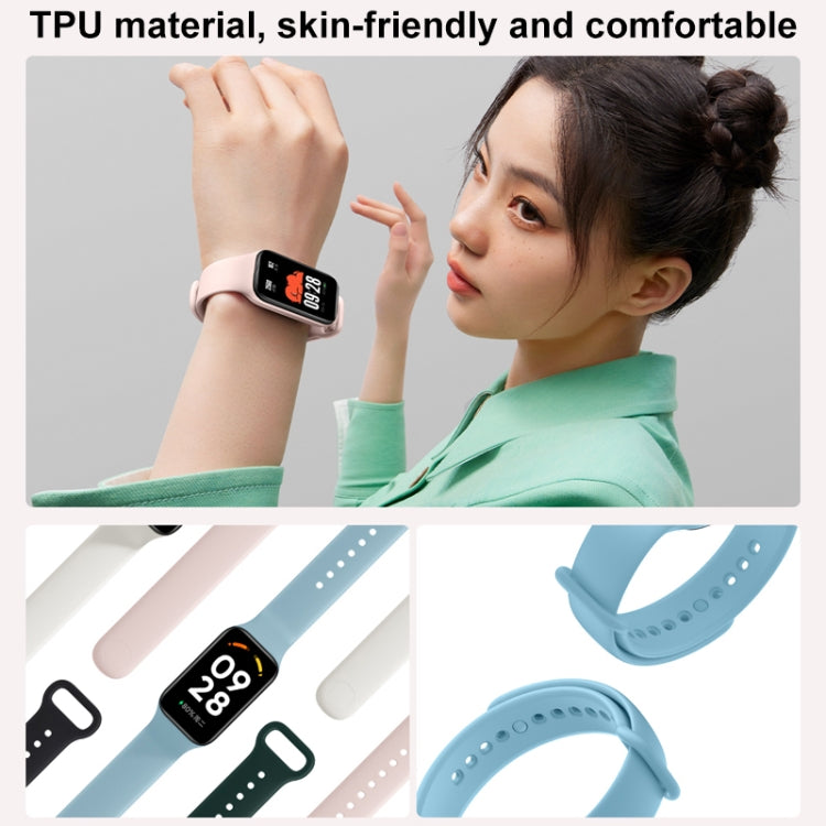 Original For Xiaomi Redmi Band 2 TPU Colorful Watch Band (Blue) - Watch Bands by Xiaomi | Online Shopping UK | buy2fix