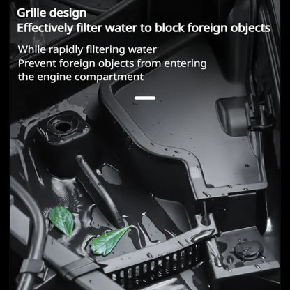 For Tesla Model Y 2021-2023 Car Front Hood Gutter Anti-blocking Protective Cover by buy2fix