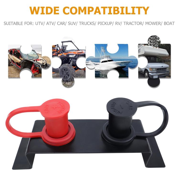 CP-5192 M10 Thick Stud Car RV Marine Battery Terminal Starter Battery Terminal Extender - Booster Cable & Clip by buy2fix | Online Shopping UK | buy2fix