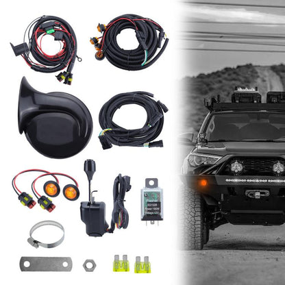 CP-5221 UTV Turn Signal Kit with Horn, Plug and Play Street Legal with Column Turn Switch and 105, Amber LED Blinker Kit - Car Light Accessories by buy2fix | Online Shopping UK | buy2fix