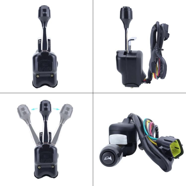 CP-5221 UTV Turn Signal Kit with Horn, Plug and Play Street Legal with Column Turn Switch and 105, Amber LED Blinker Kit - Car Light Accessories by buy2fix | Online Shopping UK | buy2fix