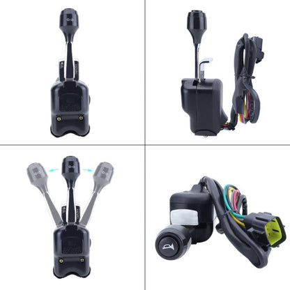 CP-5221 UTV Turn Signal Kit with Horn, Plug and Play Street Legal with Column Turn Switch and 105, Amber LED Blinker Kit - Car Light Accessories by buy2fix | Online Shopping UK | buy2fix