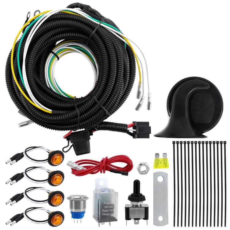 CP-5227 UTV / ATV Turn Signal Kit, Street Legal Kit with Toggle Switch - Car Light Accessories by buy2fix | Online Shopping UK | buy2fix