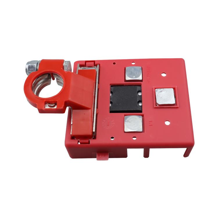 Car Positive Battery Pile Battery 400A Fuse Terminal Battery Clip Battery Terminal (Red) - Booster Cable & Clip by buy2fix | Online Shopping UK | buy2fix