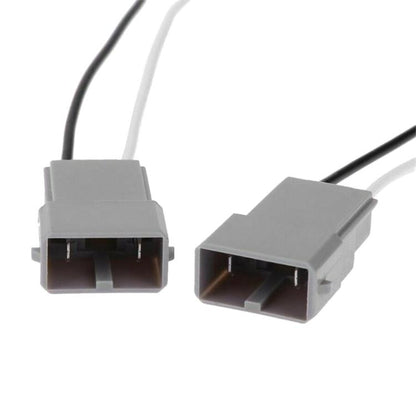 2pcs Speaker Wire Harness Adapter Audio Connector Cable for Honda Accord (Grey) - DIY Cables by buy2fix | Online Shopping UK | buy2fix