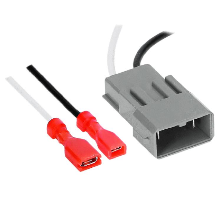 2pcs Speaker Wire Harness Adapter Audio Connector Cable for Honda Accord (Grey) - DIY Cables by buy2fix | Online Shopping UK | buy2fix