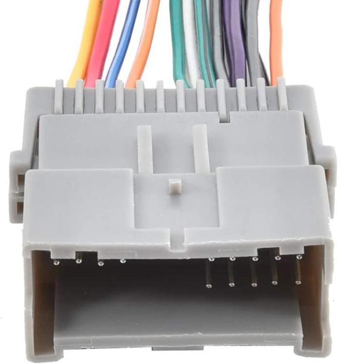 Car Stereo Radio Wiring Pigtail Harness for Chevrolet / Chrysler / GMC / Buick,  GMC Power Cable + ACC + Antenna Adapter - DIY Cables by buy2fix | Online Shopping UK | buy2fix