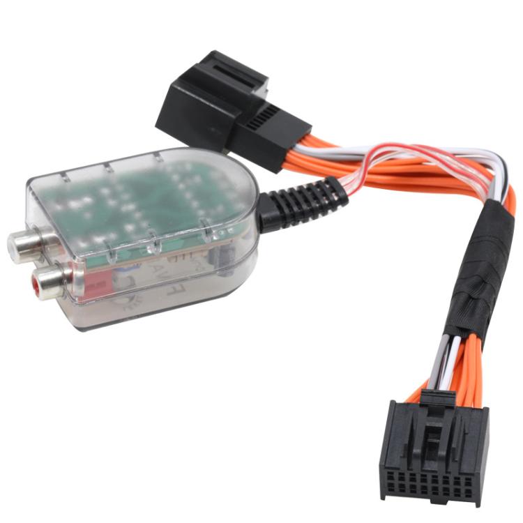 Radio Subwoofer Amplifier Connector Plug-and-Play Amplifier Integration Harness for Chevrolet / GMC / Cadillac (Black) - DIY Cables by buy2fix | Online Shopping UK | buy2fix