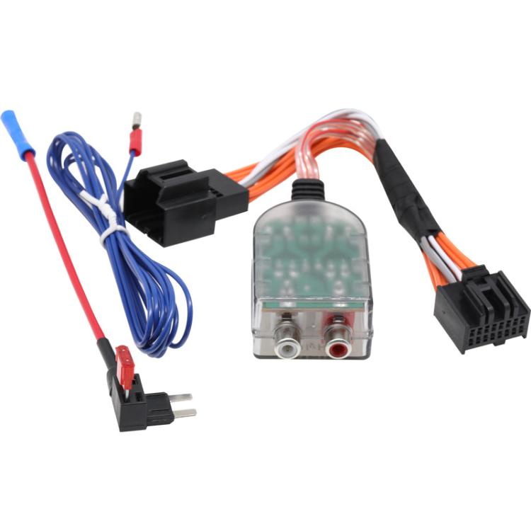 Radio Subwoofer Amplifier Connector Plug-and-Play Amplifier Integration Harness for Chevrolet / GMC / Cadillac (Black) - DIY Cables by buy2fix | Online Shopping UK | buy2fix