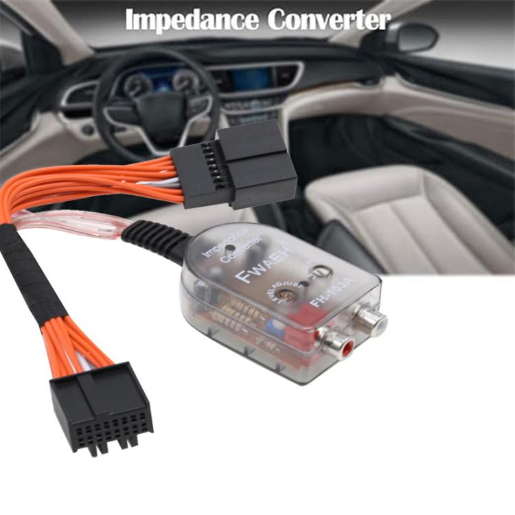 Radio Subwoofer Amplifier Connector Plug-and-Play Amplifier Integration Harness for Chevrolet / GMC / Cadillac (Black) - DIY Cables by buy2fix | Online Shopping UK | buy2fix