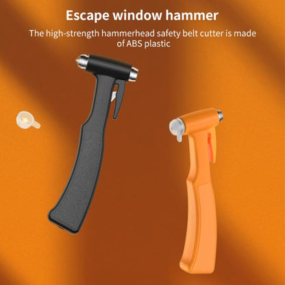 SHUNWEI SD-3502 Car Safety Hammer Emergency Window Breaker & Seat Belt Cutter (Orange) - Emergency Hammer by SHUNWEI | Online Shopping UK | buy2fix