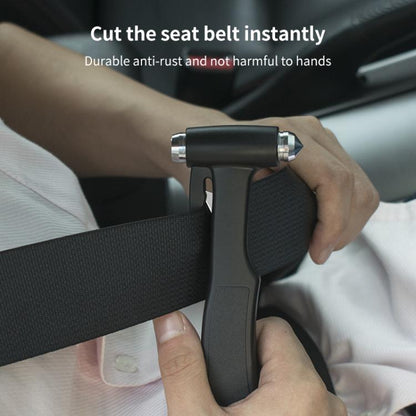 SHUNWEI SD-3502 Car Safety Hammer Emergency Window Breaker & Seat Belt Cutter (Orange) - Emergency Hammer by SHUNWEI | Online Shopping UK | buy2fix